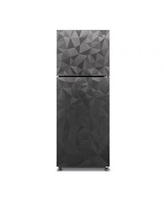 PEL Glass Door Freezer-on-Top Refrigerator 12 Cu Ft Grey Prism (PRGD-6450) - Musab Mall-1 (3 Months 0% Percent Profit Product Available On 48 Months Installment)